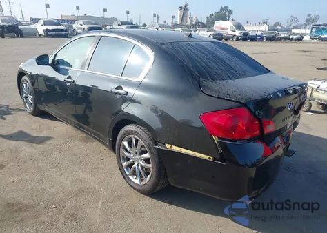 2011 Infiniti G25X z USA, uszkodzony, nr VIN JN1DV6AR3BM652192